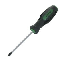 Screwdriver Cr-Va Rubber Handle Pz0X75Mm