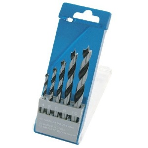 SET BURGHIE LEMN DIN OTEL 4-10MM - 5 PIESE