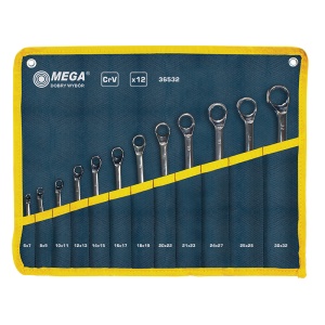 SET CHEI INELARE COTITE CR-VA 6-32MM - 12 PIESE