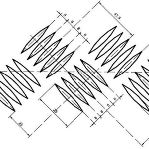 TABLA ALUMINIU STRIATA 2X1250X2500MM, MODEL QUINTET, ALIAJ 1050A - Img 2