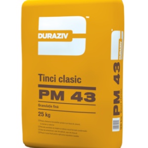 TINCI GRI CLASIC, DURAZIV PM 43, 25KG / PALET 48 SACI