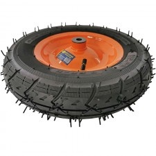 Wheel Wheel Wheel 14" X 3.5 - 8, Axle D14 X 100 Mm, Steel Bush, Tepi