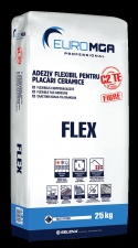 Adesivo elastico professionale per piastrelle di ceramica C2Te / 25Kg