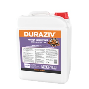 AMORSA CONCENTRATA DURAZIV CU KAUCIUC, 10L / PALET 40 BUCATI