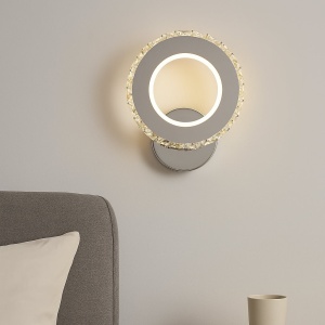 APLICA LED CRISTAL, DESIGN MODERN COMPACT, 24W, LUMINA REGLABILA 3500K-6500K
