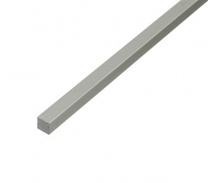 BARA PATRATA ALUMINIU 20MM, ALIAJ 6082 / 3 METRI