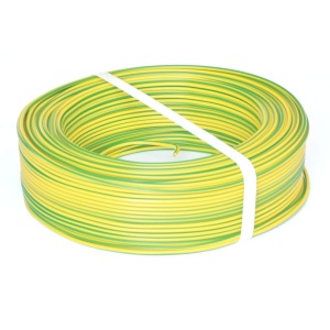CABLU ELECTRIC CUPRU MYF H07V-K GALBEN/VERDE 2.5MMP / ROLA 50M - Img 2