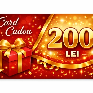 Card cadou in valoare de 200 lei