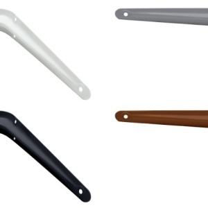 CONSOLA METALICA NEGRU, 350X300MM