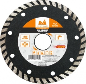 DISC DIAMANTAT TURBO 180MM, GROSIME PASTILA 2.5MM