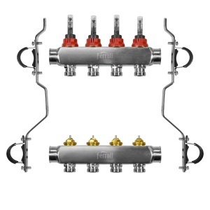 DISTRIBUITOARE DE INOX PENTRU INCALZIRE IN PARDOSEALA, 4 CAI, BASIC, 97DIS104 - Img 2