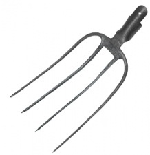 FURCA GRI CARBON 200MM, 4 DINTI