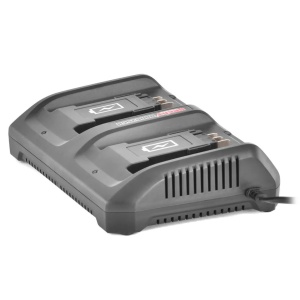 INCARCATOR PENTRU BATERIILE LI-ON 000620B SI 000625B, DOUA SLOTURI, PROGRAM ACCU 6020, HECHT 000625CH