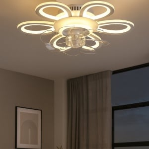 LUSTRA LED CU TELECOMANDA ALBA, 116W, D535XH120MM, 3000–6500K