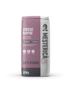 MORTAR ZIDARIE MESTERICA ZIDESC RAPID MT-Z200 / 25KG