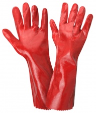 PVC Protective Gloves / M: 10