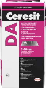 SAPA AUTONIVELANTA PENTRU TRAFIC MEDIU 2-10MM CERESIT DA / 25KG