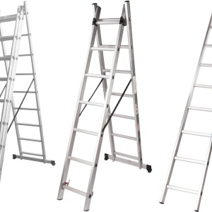 SCARA DIN ALUMINIU ETS, 9 TREPTE, 1 TRONSON, 255CM