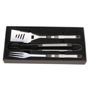 SET 3 USTENSILE DIN INOX PENTRU GRATAR , ACTIVA 15500