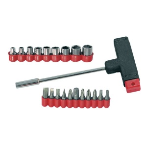 VARFURI SI TUBULARE CU MANER TIP T - 21 PIESE