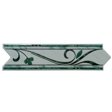 BRAU DECORATIV 6.5X25CM, MALAGA VERDE