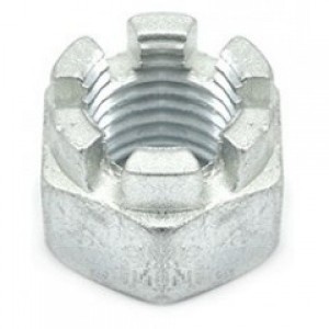 DIN 935-8, crenellated nut