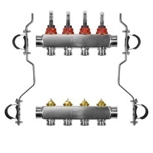 DISTRIBUITOARE DE INOX PENTRU INCALZIRE IN PARDOSEALA, 11 CAI, BASIC, 97DIS111 - Img 2