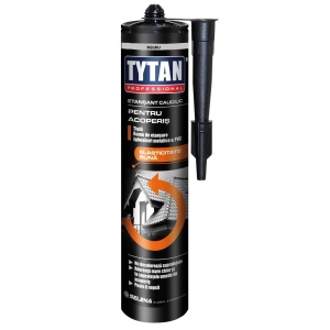 ETANSANT CAUCIUC NEGRU PENTRU ACOPERIS TYTAN / 280 ML