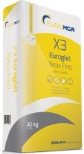 Glet Euroglet Mga Yeso-Fino X3 / 20Kg