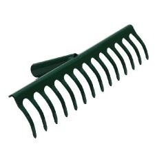 Grebla Metalica Cu Dinti Caliti 360X80Mm / 14 Dinti