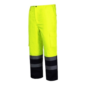 PANTALON REFLECTORIZANT CAPTUSIT VERDE - MARIME: 2XL