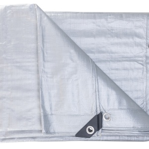 PRELATA ARGINTIE CU INELE 150GR/MP, 8 X 12 METRI