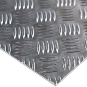 TABLA ALUMINIU STRIATA 3X1500X3000MM, MODEL QUINTET, ALIAJ 5754