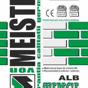 TINCI ALB PE BAZA DE CIMENT, INTERIOR/EXTERIOR, TINCI ALB PREMIUM M33, 25 KG