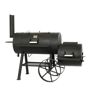 GRATAR PE CARBUNI CU AFUMATOARE, JOE'S BARBEQUE SMOKER, TEXAS CLASSIC JS-33753, 195X90X180CM