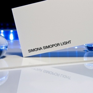 PLACA RIGIDA DIN PVC EXPANDAT SIMOPOR S - 0.55 GR/CM³ 4X2050X3050MM ALB - Img 1