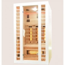 Sauna Cu Infrarosu Sanotechnik Fresh Alb Pentru 2 Persoane J11120