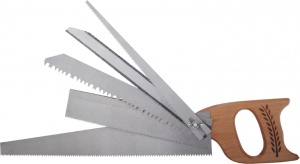 5 Panel Wooden Handle Wooden Handle
