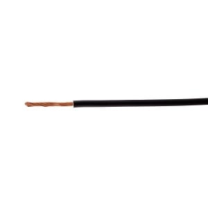 CABLU ELECTRIC CUPRU MYF H07V-K NEGRU 1.5MMP / ROLA 100M - Img 1