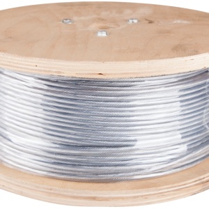 CABLU OTEL ZINCAT PLASTIFIAT 4-5.5MM / 100 METRI