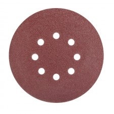 DISC ABRAZIV PRINDERE ARICI CU GAURI 210MM, #60 GRANULATIE , GAURI 10 A / SET 5 BUCATI