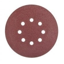 DISC ABRAZIV PRINDERE ARICI CU GAURI 225MM, #60 GRANULATIE , GAURI 10 A / SET 5 BUCATI