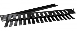 Organizator Cabluri Cu Capac Pentru Rack 1U, 19"