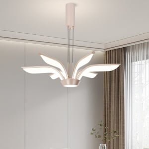 PENDUL LED AURIU CU TELECOMANDA, 72W, 3300K-6500K