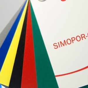 PLACA RIGIDA DIN PVC EXPANDAT SIMOPOR COLOR - 0.58GR/CM3 3X2030X3050MM ALBASTRU - Img 3