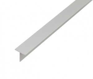 PROFIL ALUMINIU T 100X50X2MM, ALIAJ 6060, 6 METRI