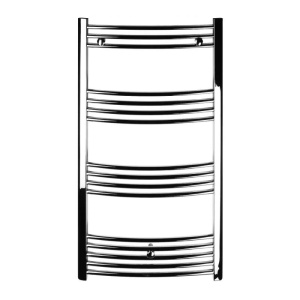 RADIATOR BAIE PORTPROSOP CURBAT 500X1000MM CROMAT, TALIA 14 TEVI - Img 1