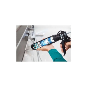 Silicon Sanitar BISON, 280ml, alb - Img 3