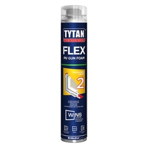 SPUMA POLIURETANICA APLICARE PISTOL TYTAN WINS FLEX ORANGE / 750 ML