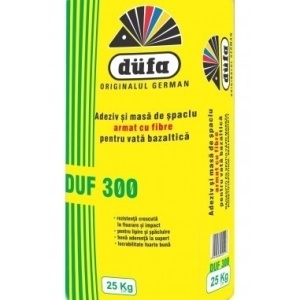 ADEZIV SI MASA DE SPACLU PT VATA MINERALA DUFA DUF300 / 25KG
